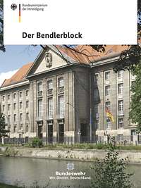 Deckblatt der Broschüre Der Bendlerblock