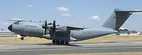Airbus A400M auf Rollfeld