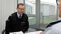 Oberstleutnant Scholz im Interview