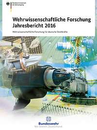 Broschürencover vom Jahresbericht Wehrwissenschaftliche Ressortforschung 2016