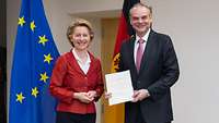 Von der Leyen und Zimmer