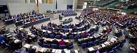 Plenarsaal im Bundestag