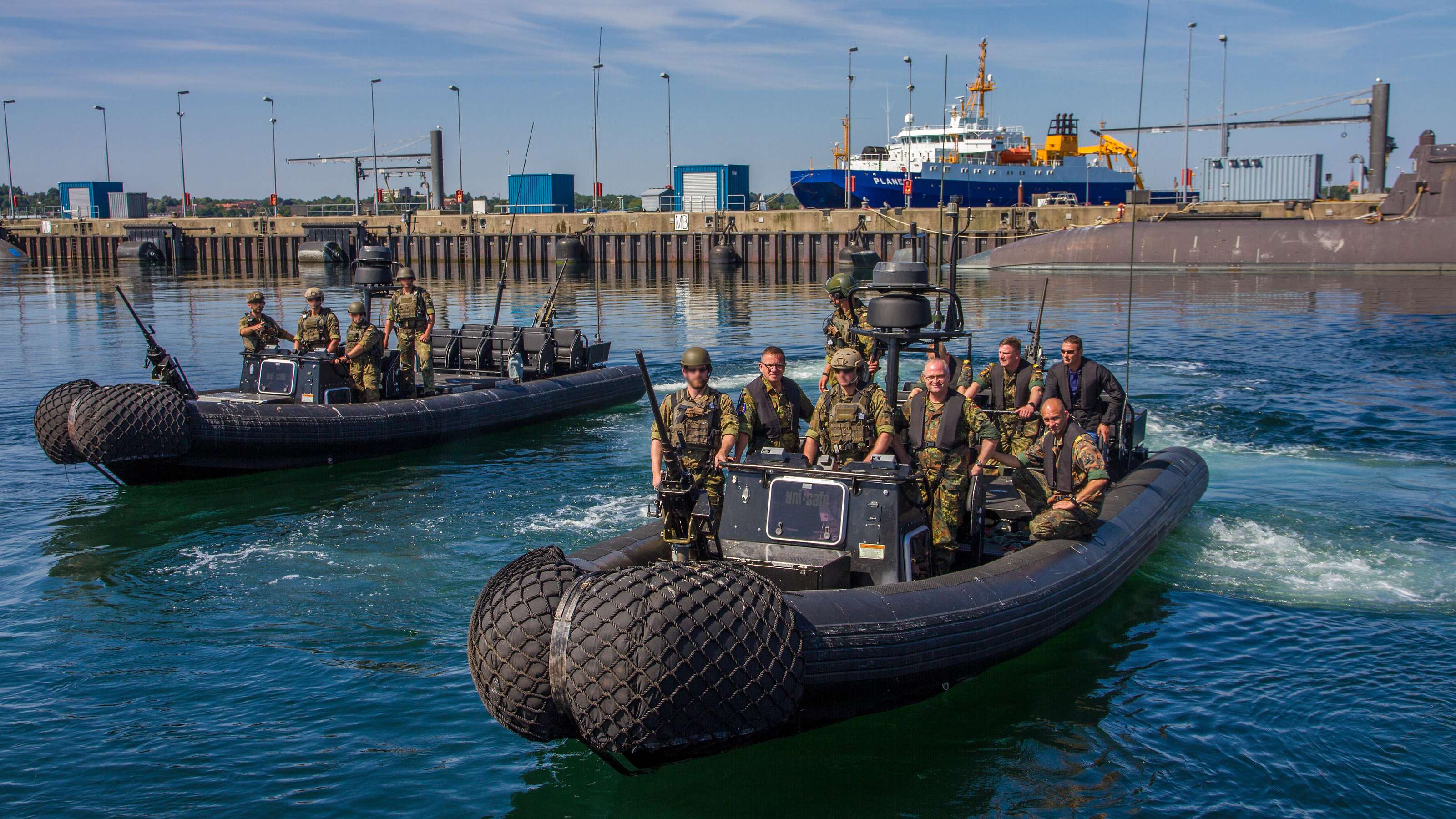 Wo Arbeitet Ein Bäcker Bei Der Marine Antrittsbesuch: Generalinspekteur bei der Marine