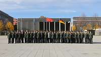 Gruppenbild von der chinesischen Delegation