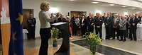 Von der Leyen am Rednerpult