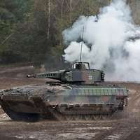 Schützenpanzer Puma auf Übungsplatz