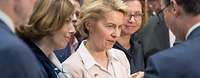 Von der Leyen und Parly im Gespräch