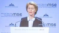 Von der Leyen spricht bei Münchner Sicherheitskonferenz