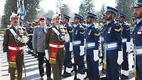 Militärische Ehren in Pakistan