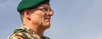 Ein Bundeswehrsoldat im Porträt