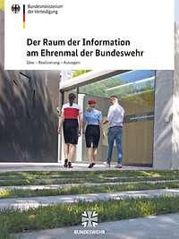 Titelbild der Publikation „Raum der Information am Ehrenmal der Bundeswehr“