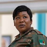 Oberstleutnant Ketty Chikwekwe im Portrait