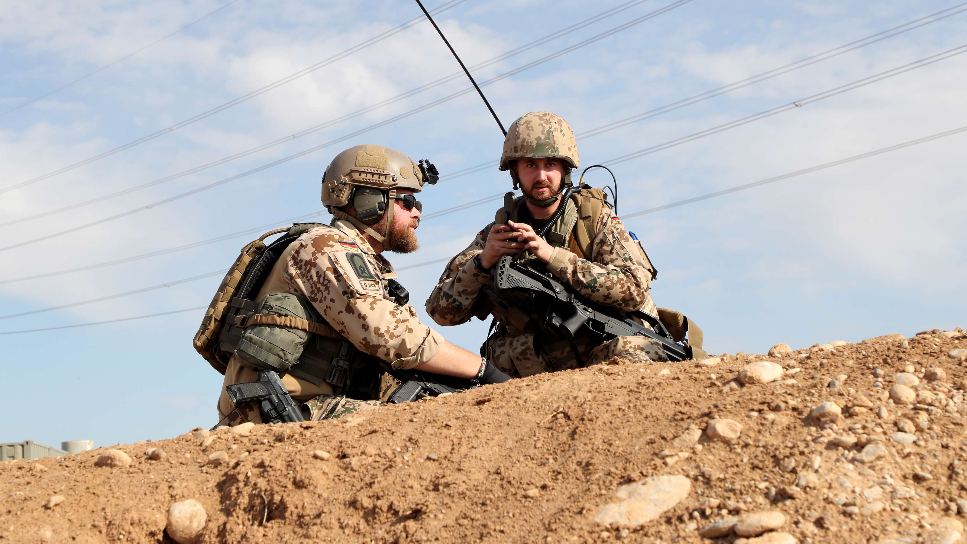 Lambrecht Erfolge des IrakEinsatzes langfristig absichern