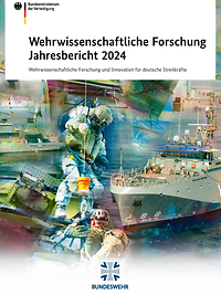 Eine Fotocollage mit Motiven der Bundeswehr, darauf steht der Titel des Dokuments.