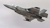 Ein Kampfjet des Typs F-35 A.