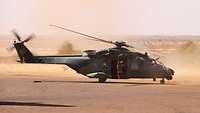 Hubschrauber NH-90 in Mali