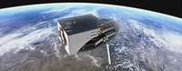 Satellit im All