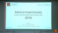 Blick auf Projektion